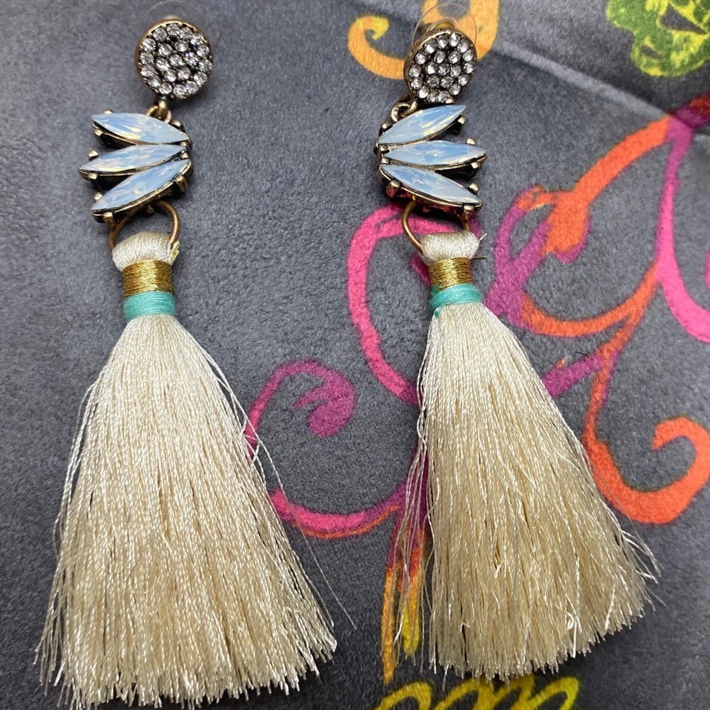 Fringe earrings purchased at The Buckle